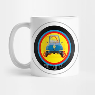 Peel microcar on target Mug